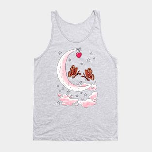 Moths and the Moon Valentine Tank Top